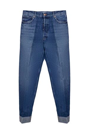 Denver medium-blue cotton denim jeans DON THE FULLER | DENVERDTFLORBM2S6015